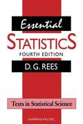 Cover: Essential Statistics - Chapman & Hall/CRC