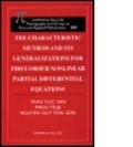 Cover: The Characteristic Method and Its Generalizations for First-Order Nonlinear Partial Differential Equations - Chapman & Hall/CRC