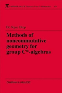 Abbildung von: Methods of Noncommutative Geometry for Group C*-Algebras - Chapman & Hall/CRC