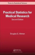 Cover: Practical Statistics for Medical Research, Second Edition - Chapman & Hall/CRC