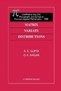 Cover: Matrix Variate Distributions - Chapman & Hall/CRC