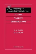 Cover: Matrix Variate Distributions - Chapman & Hall/CRC