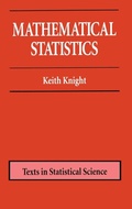 Cover: Mathematical Statistics - Chapman & Hall/CRC