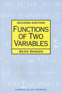 Abbildung von: Functions of Two Variables - Chapman & Hall/CRC