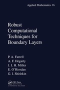 Cover: Robust Computational Techniques for Boundary Layers - Chapman & Hall/CRC