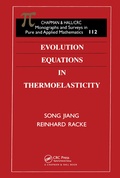 Cover: Evolution Equations in Thermoelasticity - Chapman & Hall/CRC