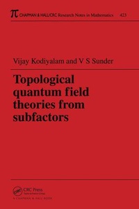 Abbildung von: Topological Quantum Field Theories from Subfactors - Chapman & Hall/CRC