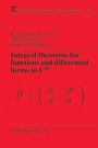 Cover: Integral Theorems for Functions and Differential Forms in C(m) - Chapman & Hall/CRC