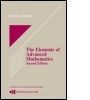 Cover: The Elements of Advanced Mathematics, Second Edition - CRC Press