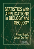 Cover: Statistics with Applications in Biology and Geology - Chapman & Hall/CRC