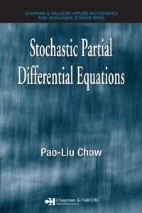 Enlarge image Cover: Stochastic Partial Differential Equations - Chapman & Hall/CRC