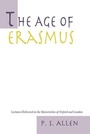 Cover: The Age of Erasmus - Wipf & Stock Publishers