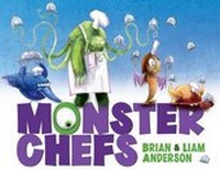 Enlarge image Cover: Monster Chefs - Roaring Brook Press