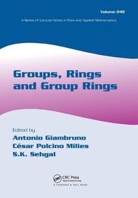 Abbildung von: Groups, Rings and Group Rings - Chapman & Hall/CRC