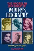 Cover: Macmillan Dictionary of Women's Biography - Palgrave Macmillan