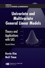 Cover: Univariate and Multivariate General Linear Models - Chapman & Hall/CRC