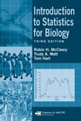 Cover: Introduction to Statistics for Biology - Chapman & Hall/CRC