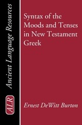 Cover: Syntax of the Moods and Tenses in New Testament Greek - Wipf & Stock Publishers