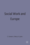 Cover: Social Work and Europe - Red Globe Press