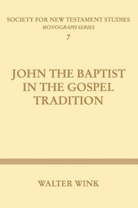 Abbildung von: John The Baptist in the Gospel Tradition - Wipf & Stock Publishers