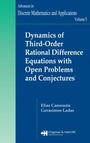Cover: Dynamics of Third-Order Rational Difference Equations with Open Problems and Conjectures - Chapman & Hall/CRC