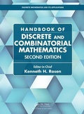 Cover: Handbook of Discrete and Combinatorial Mathematics - Chapman & Hall/CRC