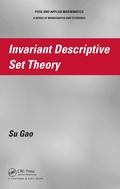 Bild: Invariant Descriptive Set Theory - Chapman & Hall/CRC