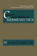Cover: Culture and Biblical Hermeneutics - Wipf & Stock Publishers
