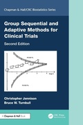 Cover: Group Sequential and Adaptive Methods for Clinical Trials - Chapman & Hall/CRC