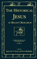 Cover: The Historical Jesus in Recent Research - Eisenbrauns