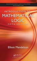 Cover: Introduction to Mathematical Logic - Chapman & Hall/CRC