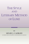 Bild: The Style and Literary Method of Luke - Wipf & Stock Publishers