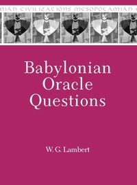Enlarge image Cover: Babylonian Oracle Questions - Eisenbrauns
