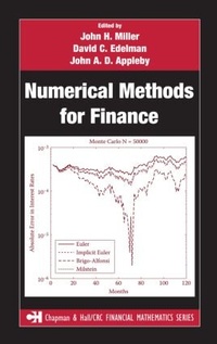 Enlarge image Cover: Numerical Methods for Finance - Chapman & Hall/CRC