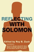 Cover: Reflecting with Solomon - Wipf & Stock Publishers