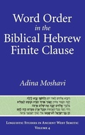Cover: Word Order in the Biblical Hebrew Finite Clause - Eisenbrauns