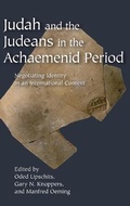 Cover: Judah and the Judeans in the Achaemenid Period - Eisenbrauns