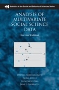 Cover: Analysis of Multivariate Social Science Data - Chapman & Hall/CRC