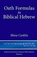 Cover: Oath Formulas in Biblical Hebrew - Eisenbrauns