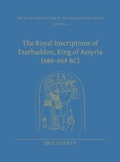 Cover: The Royal Inscriptions of Esarhaddon, King of Assyria (680-669 BC) - Eisenbrauns