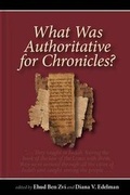 Cover: What Was Authoritative for Chronicles? - Eisenbrauns