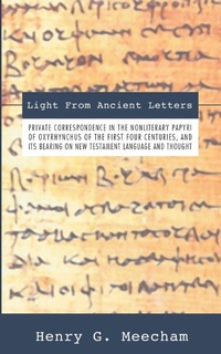 Enlarge image Cover: Light from Ancient Letters - Wipf & Stock Publishers