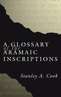 Cover: A Glossary of the Aramaic Inscriptions - Wipf & Stock Publishers