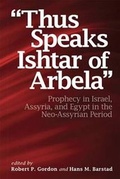 Cover: "Thus Speaks Ishtar of Arbela" - Eisenbrauns