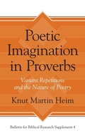 Cover: Poetic Imagination in Proverbs - Eisenbrauns