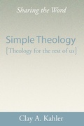 Cover: Simple Theology - Wipf & Stock Publishers