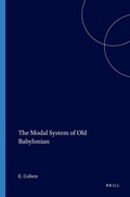 Cover: The Modal System of Old Babylonian - Eisenbrauns