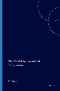 Enlarge image Cover: The Modal System of Old Babylonian - Eisenbrauns