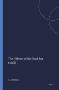 Cover: The Hebrew of the Dead Sea Scrolls - Eisenbrauns