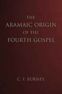 Bild: The Aramaic Origin of the Fourth Gospel - Wipf & Stock Publishers